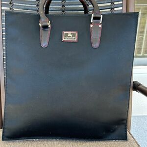 Burberry Black Leather Bag